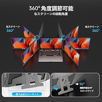 Amazon.co.jp: MT-VIKI 15.6インチ ノートパソコン用 デュアル